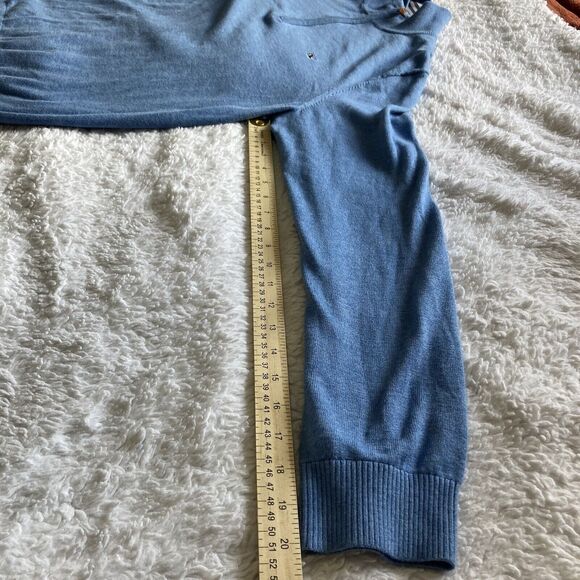 Vineyard Vines Men's qtr. Zip Sweater Medium Blue Long Sleave Style: 1E0276 - Picture 8 of 10